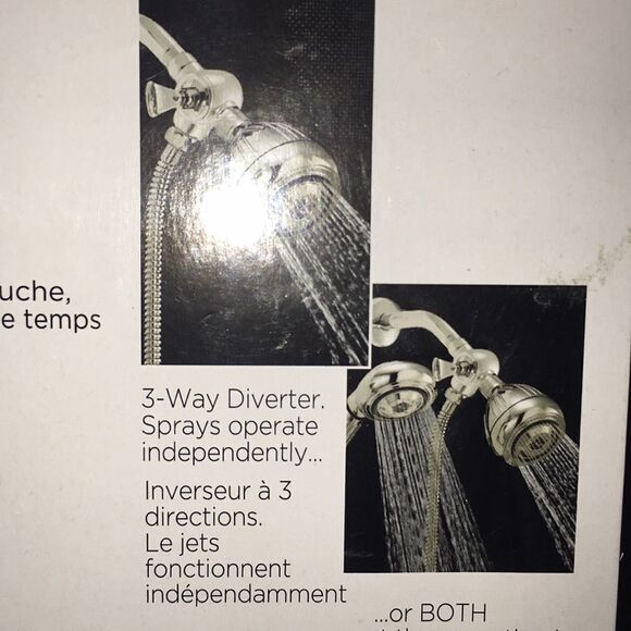 Universal 3-way water diverter for shower home - Picture 3 of 3
